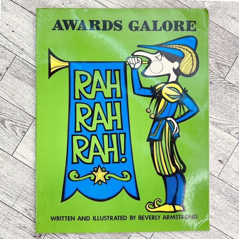 Awards Galore Rah Rah Rah Beverly Armstrong 1981 Learning Works Retro Teacher